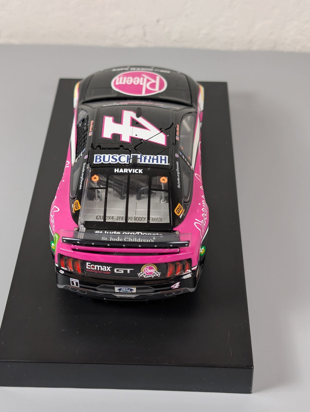 Kevin Harvick #4 Rheem Chasing a Cure 2022 Mustang RCCA Elite 1:24 DIN 53/136