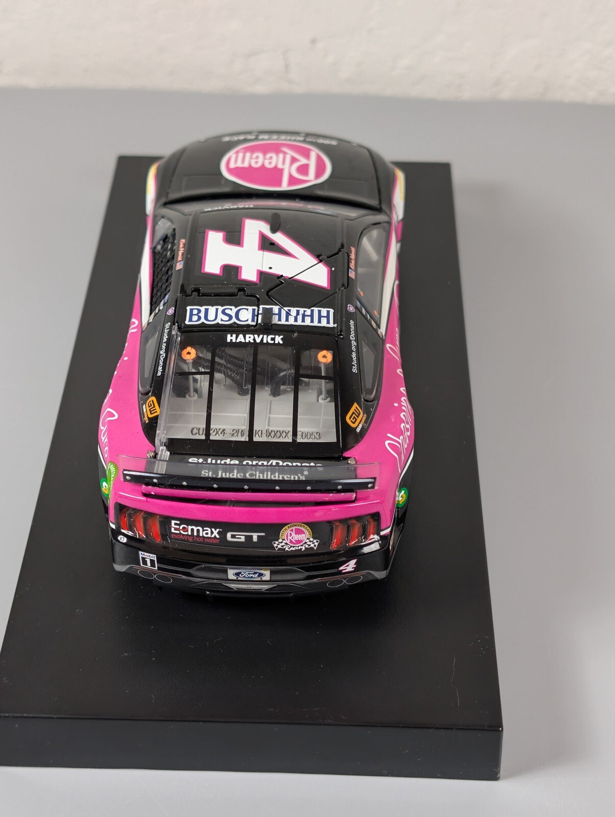Kevin Harvick #4 Rheem Chasing a Cure 2022 Mustang RCCA Elite 1:24 DIN 53/136