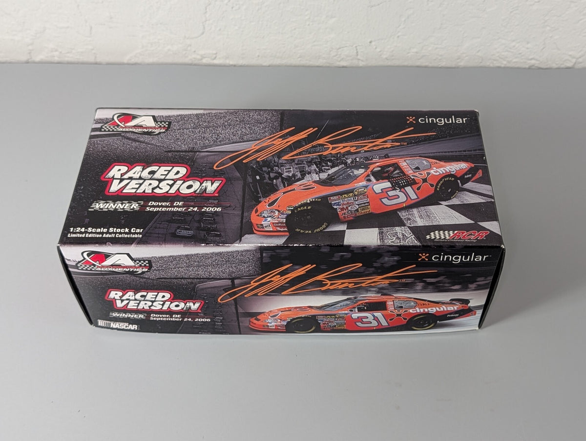 Jeff Burton #31 Cingular Dover Raced Win 2006 Monte Carlo SS 1:24 DIN 233/288