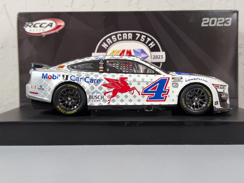 Kevin Harvick #4 Mobil 1 Car Care 2023 Mustang RCCA Elite 1:24 DIN 55/113