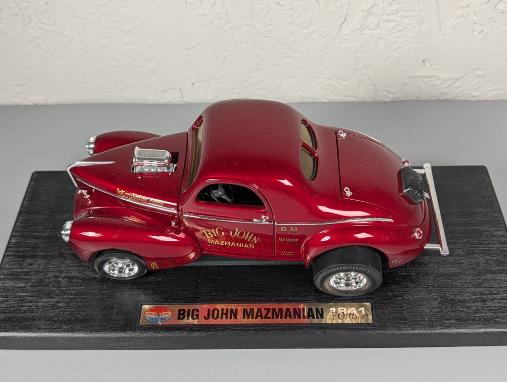 Supercar Collectibles Big John Mazmanian 1941 Willys Gasser 1:18 Diecast NHRA