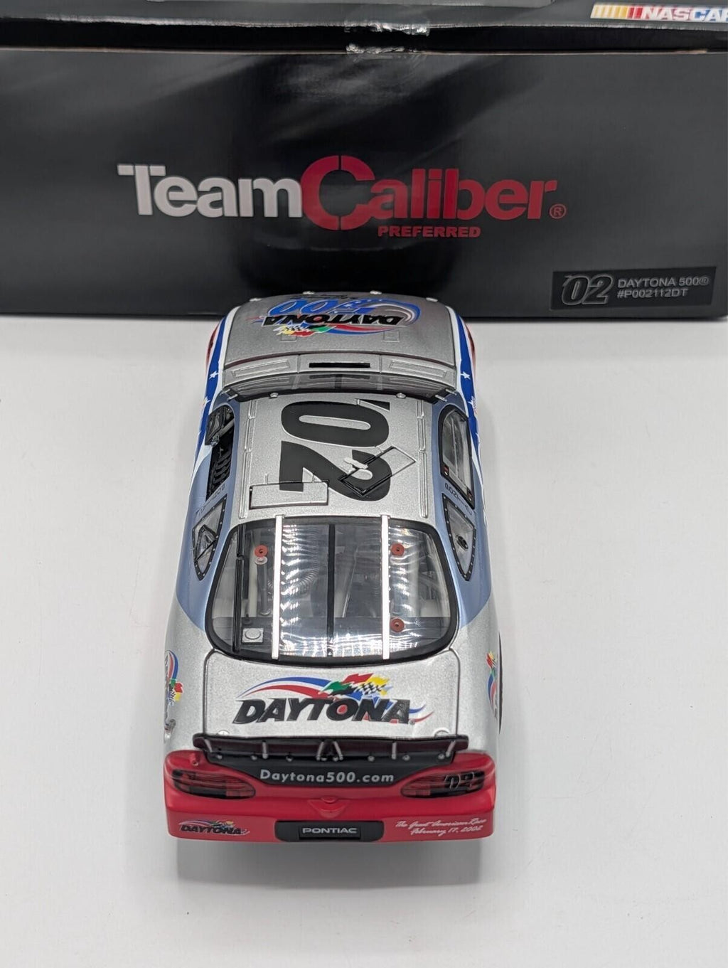 2002 Team Caliber Preferred 1:24 Daytona 500 Pontiac Grand Prix Diecast #02