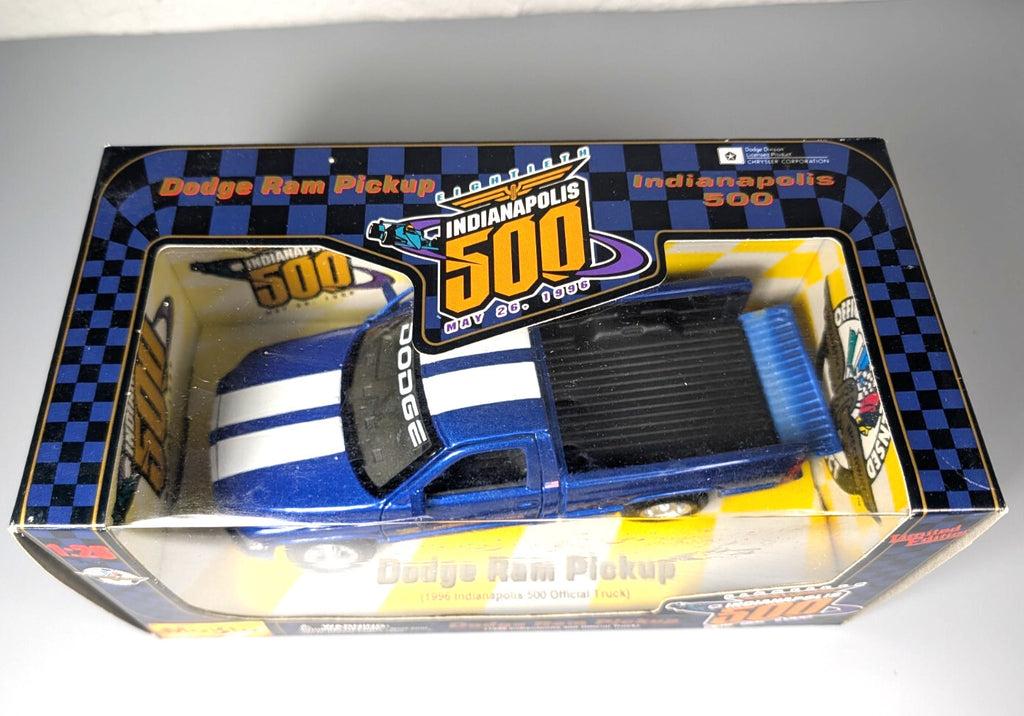 Maisto 1:26 Dodge Ram Pickup 1996 Indianapolis 500 Official Truck Diecast Box