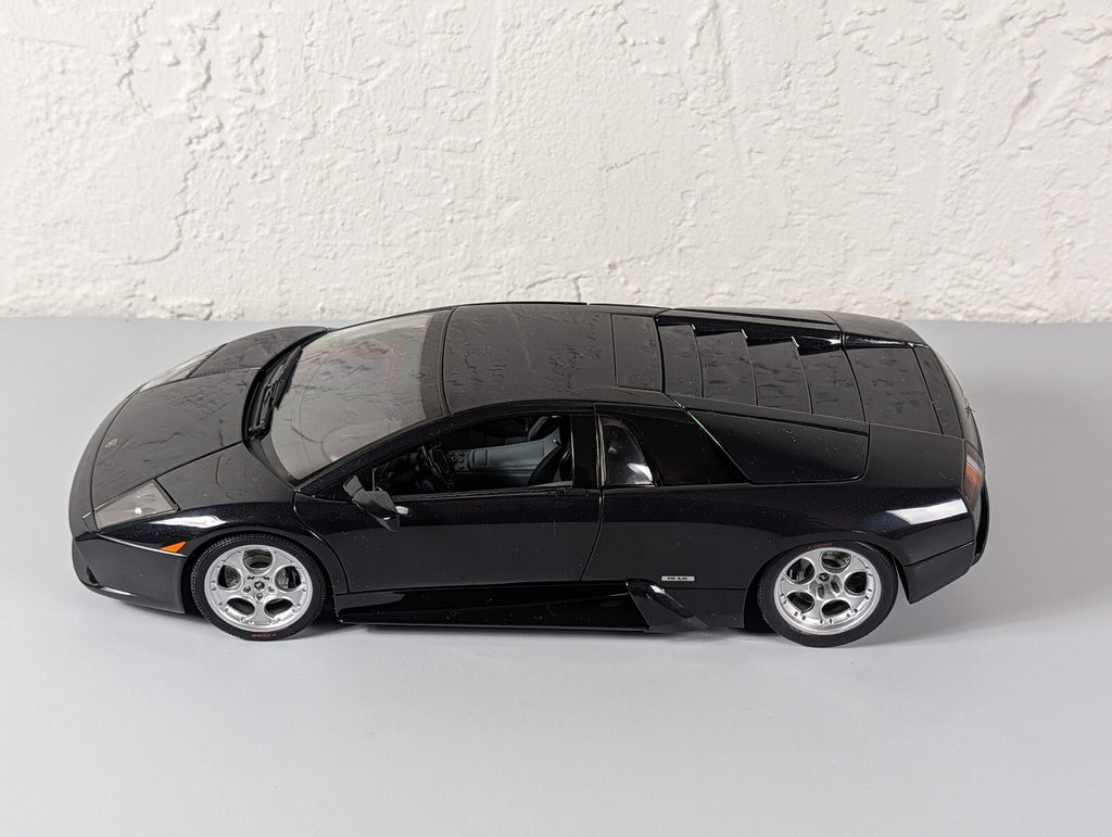 AutoArt 1:18 Lamborghini Murcielago Black Diecast Car No Box Loose Doors