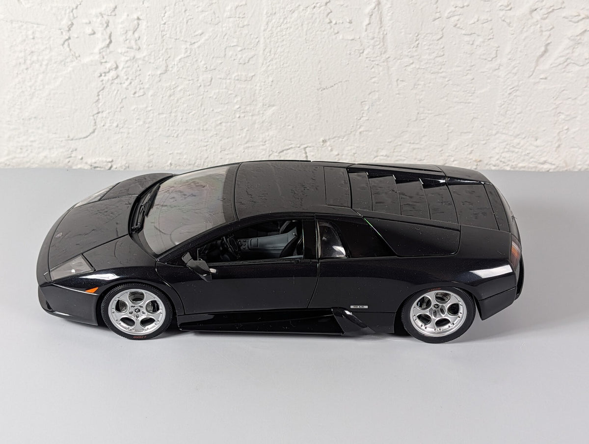 AutoArt 1:18 Lamborghini Murcielago Black Diecast Car No Box Loose Doors