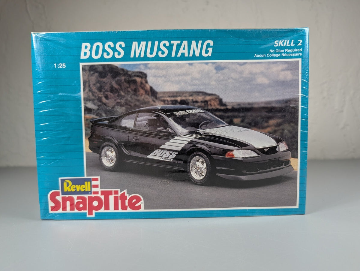 Revell SnapTite Boss Mustang 1:25 Model Kit #6390 SN95 Shinoda 1994 SEALED NIB