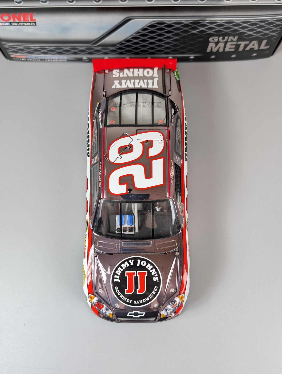 Kevin Harvick #29 Jimmy Johns 2011 Impala Gun Metal 1:24 DIN 52/104