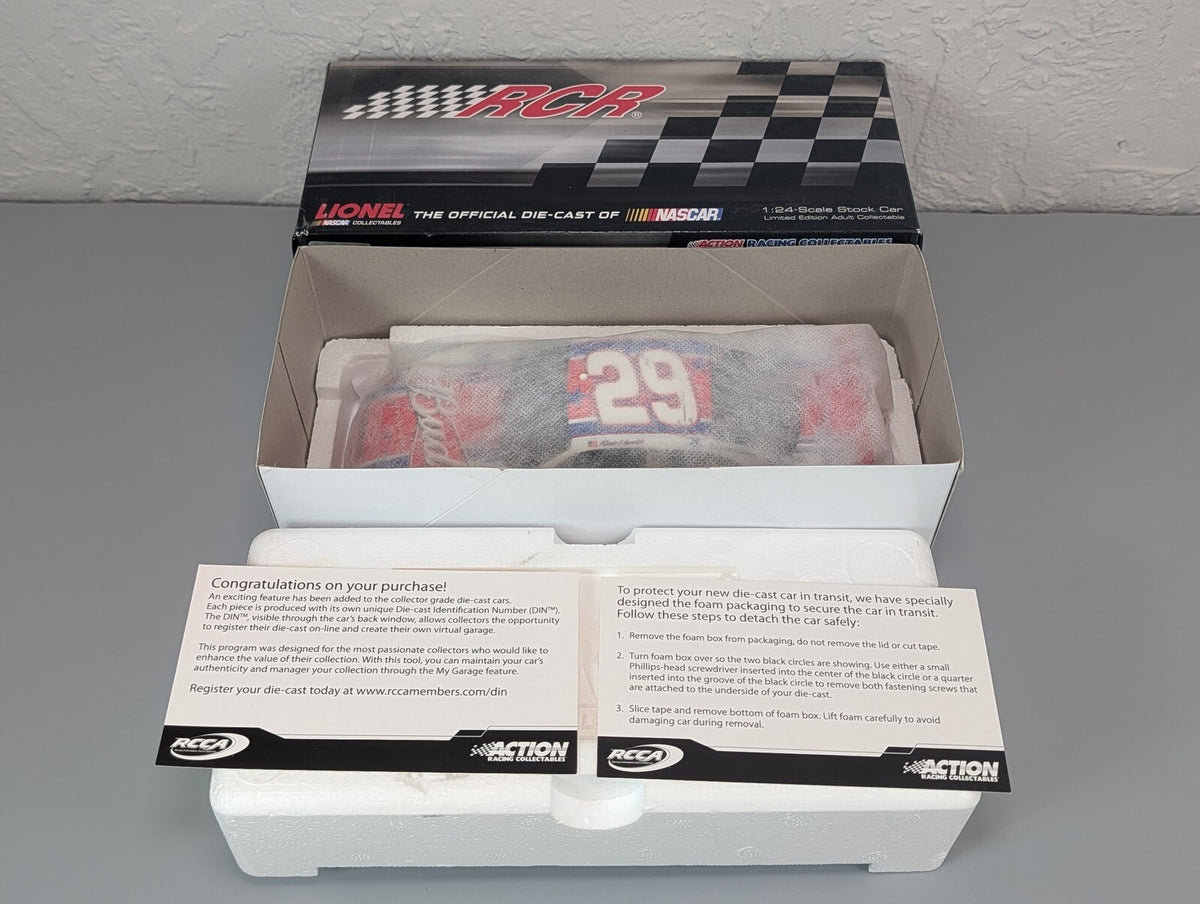 Kevin Harvick #29 Budweiser 4th of July 2011 Impala 1:24 DIN 1308/2428