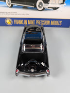 Franklin Mint 1956 Lincoln Continental Mark II 1:24 Diecast Black w/ Box