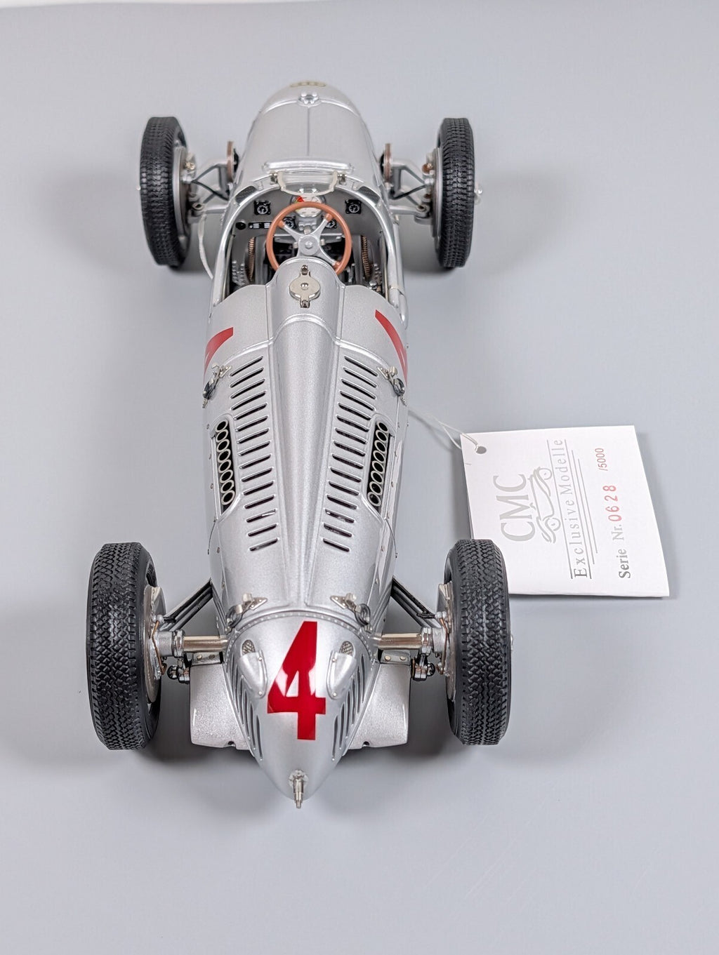 CMC M-073 Auto Union Type C 1936 Sieger GP Deutschland Rosemeyer #4 1:18 Mint LE