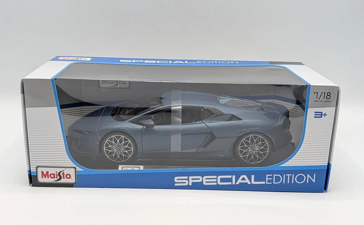 Maisto Lamborghini Temerario 1:18 Matte Blue Diecast Model Car 18-11052