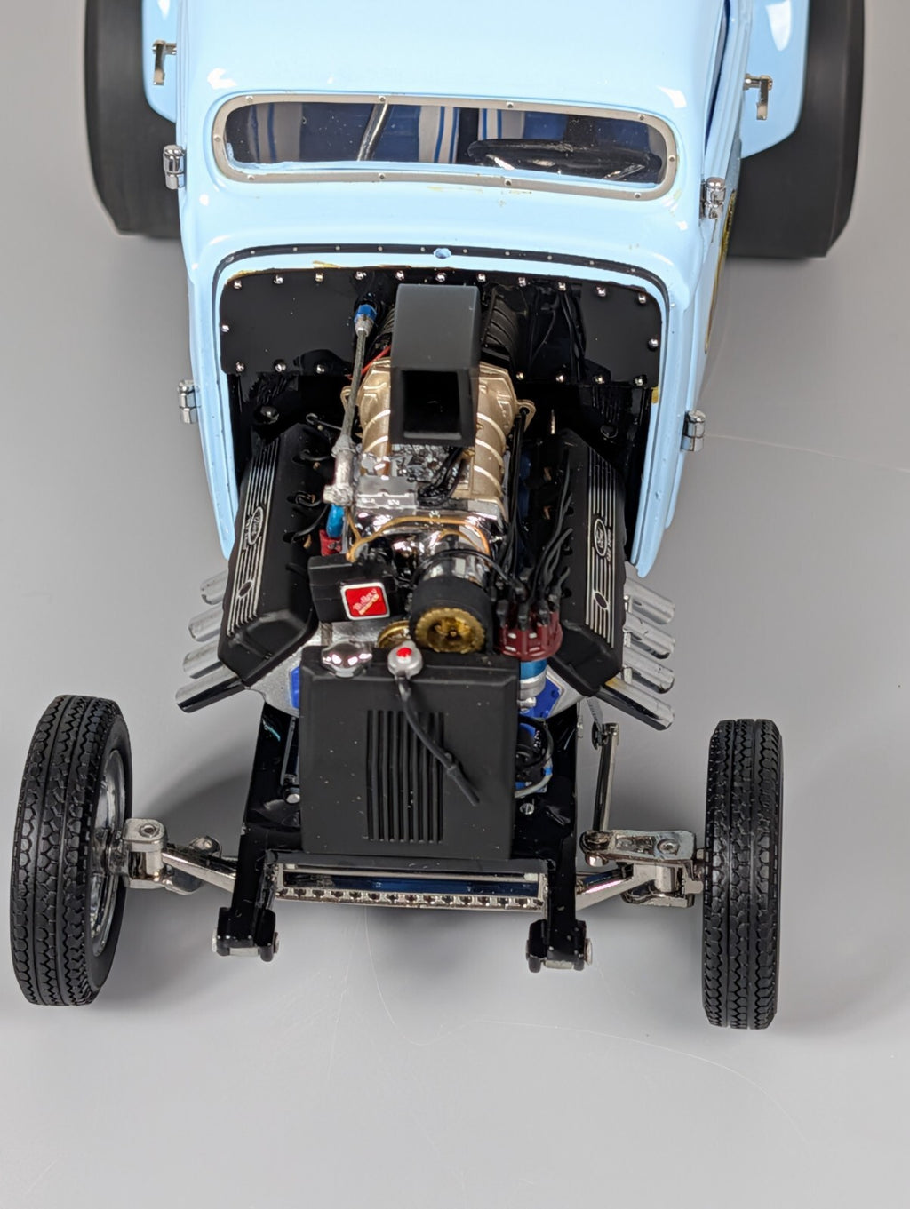 “Ohio George” Montgomery ‘33 Willys Gasser drag race 1:18 1933 Precision Malco