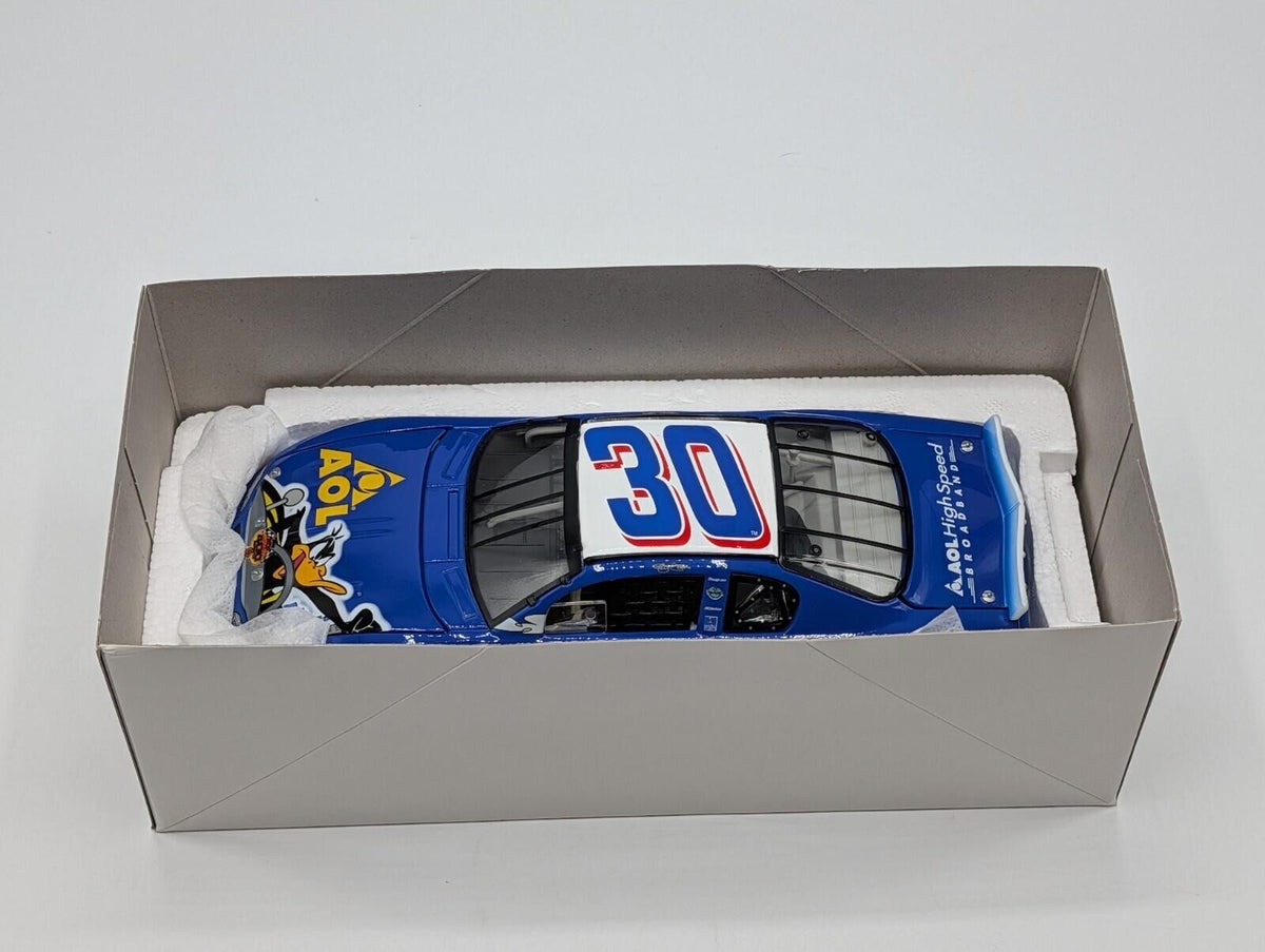 Action 1:24 #30 AOL Daffy Duck Monte Carlo 400 Rematch 2002 NASCAR Diecast