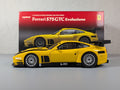 Kyosho 1:18 Ferrari 575 GTC Evoluzione Yellow 08392C Diecast Race Car with Box