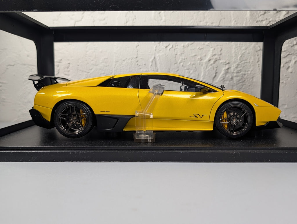 AutoArt 1:18 Lamborghini Murcielago LP670-4 SV Orion Yellow 74616 Diecast