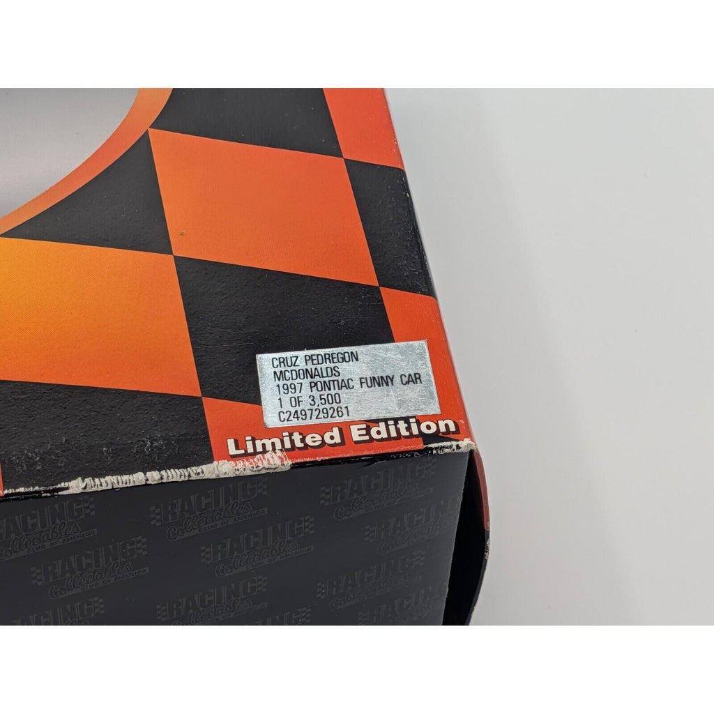 Action RCCA Cruz Pedregon McDonald's 1997 Pontiac Funny Car 1:24 #1/3500