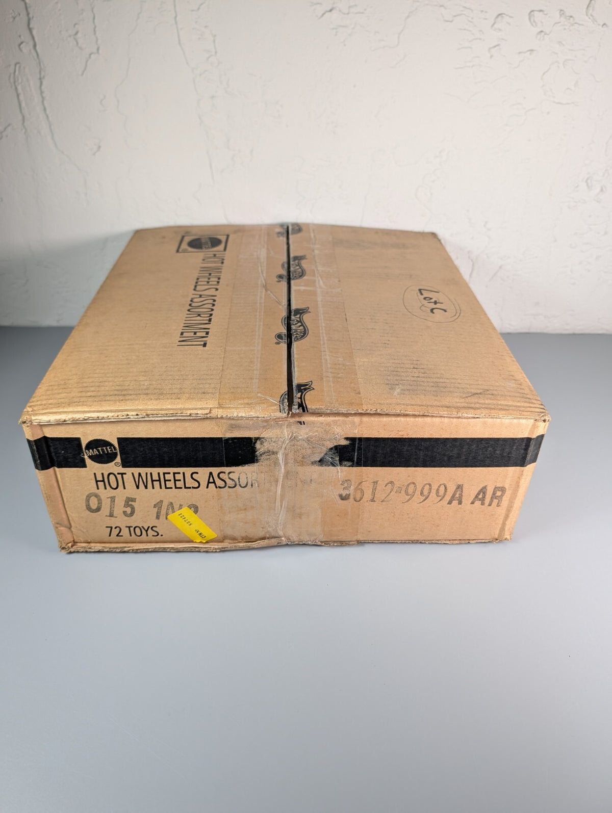 Hot Wheels Factory Case 3612 Lot of 72 Mainline 2001 First Edition Gold 1:64 C