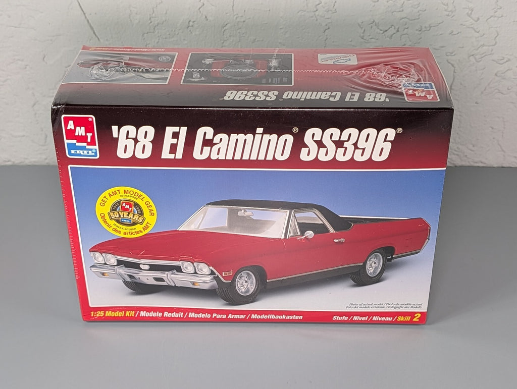 AMT ERTL '68 El Camino SS396 1:25 Model Kit 50 Years Anniversary Sealed 1998