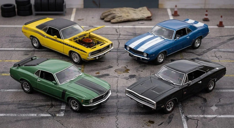 1:18 scale diecast muscle cars