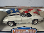 ERTL American Muscle 1967 Corvette L-88 1:18 White Sealed NIB Diecast 7491