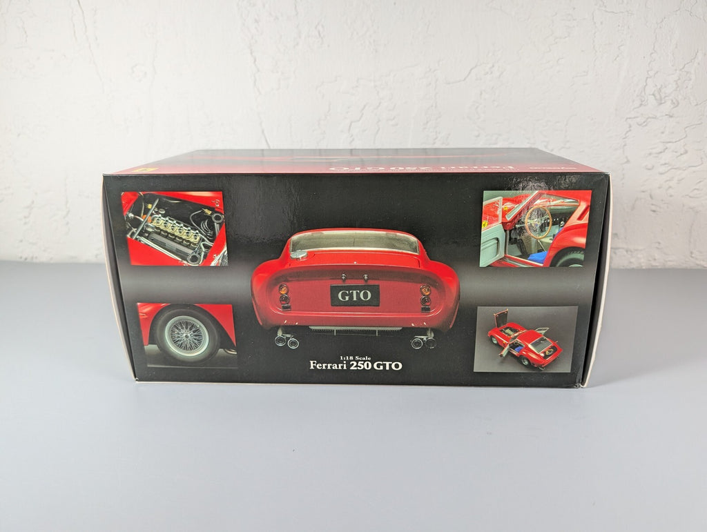 Kyosho 1:18 Ferrari 250 GTO Red 08431R Diecast Car Opening Doors Hood w/ Box