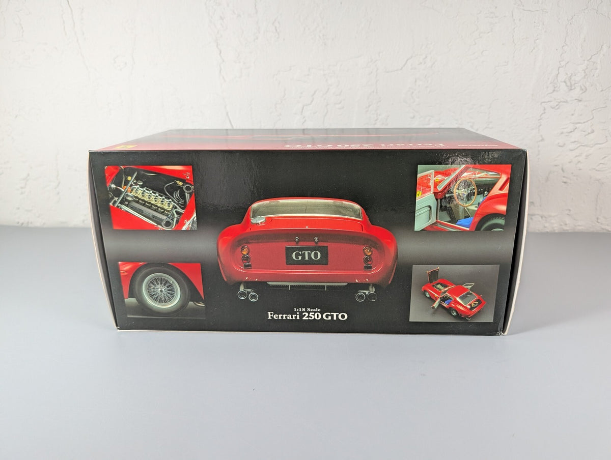 Kyosho 1:18 Ferrari 250 GTO Red 08431R Diecast Car Opening Doors Hood w/ Box