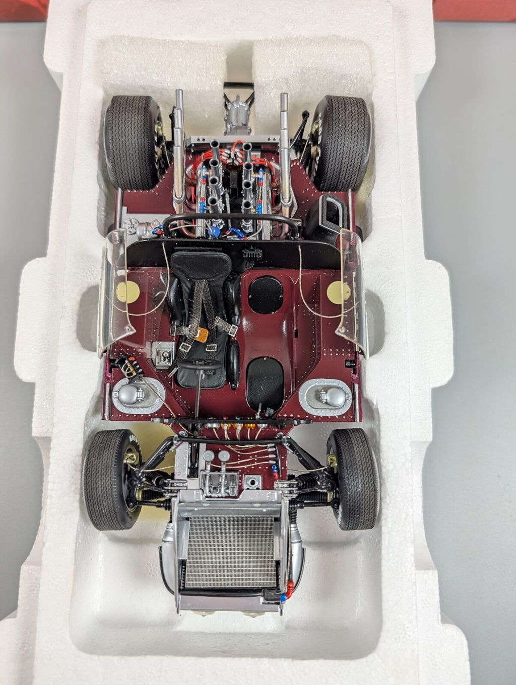 Exoto 1:18 Chaparral 2 #66 1965 Bridgehampton Hap Sharp Shark Fin Diecast NM