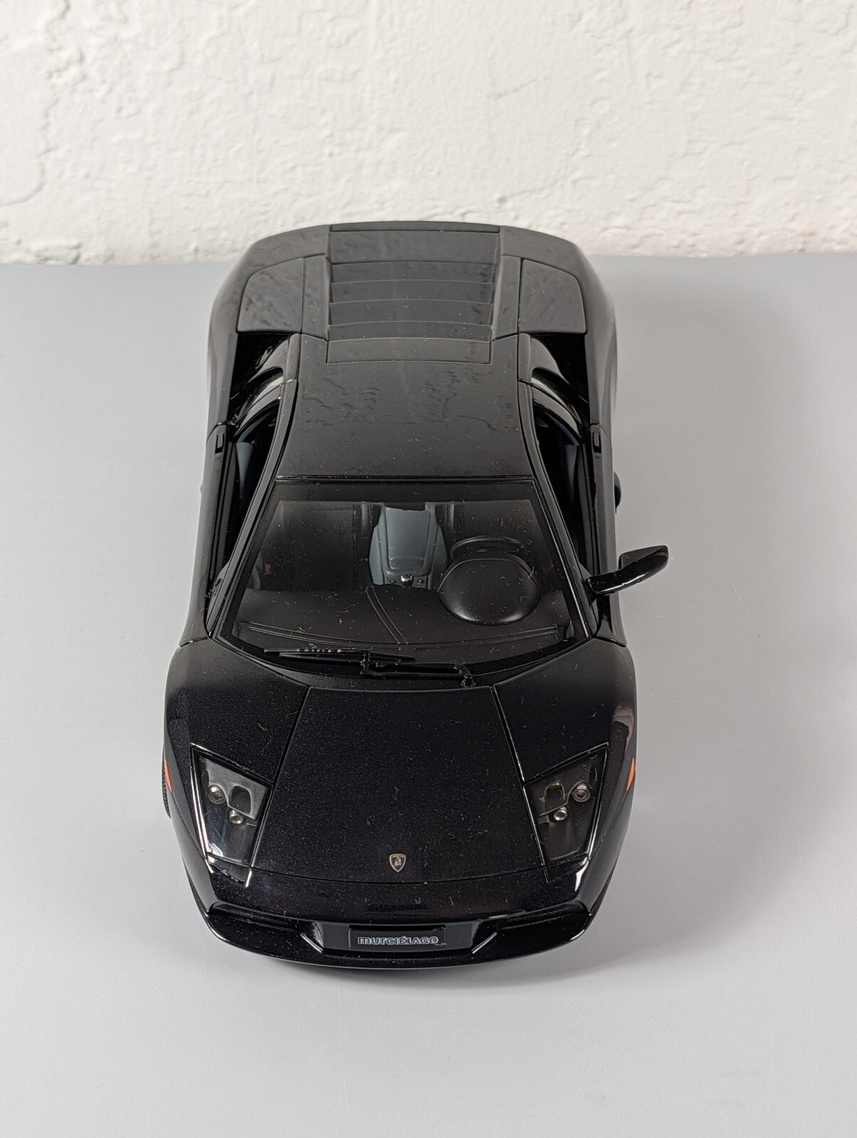 AutoArt 1:18 Lamborghini Murcielago Black Diecast Car No Box Loose Doors