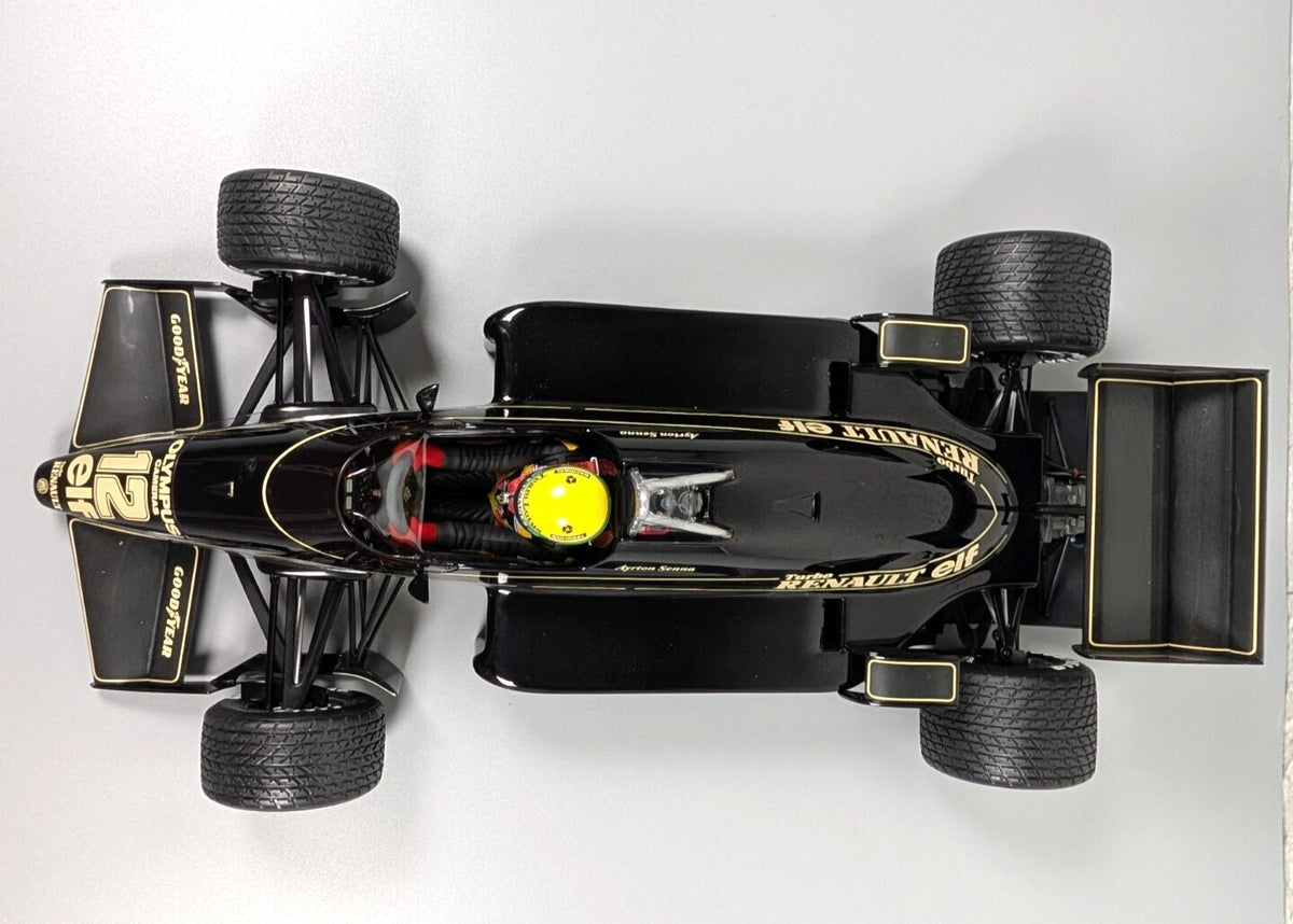 Minichamps 1:12 Lotus Renault 97T Senna 1985 Portugal Win #12 Diecast 540851292