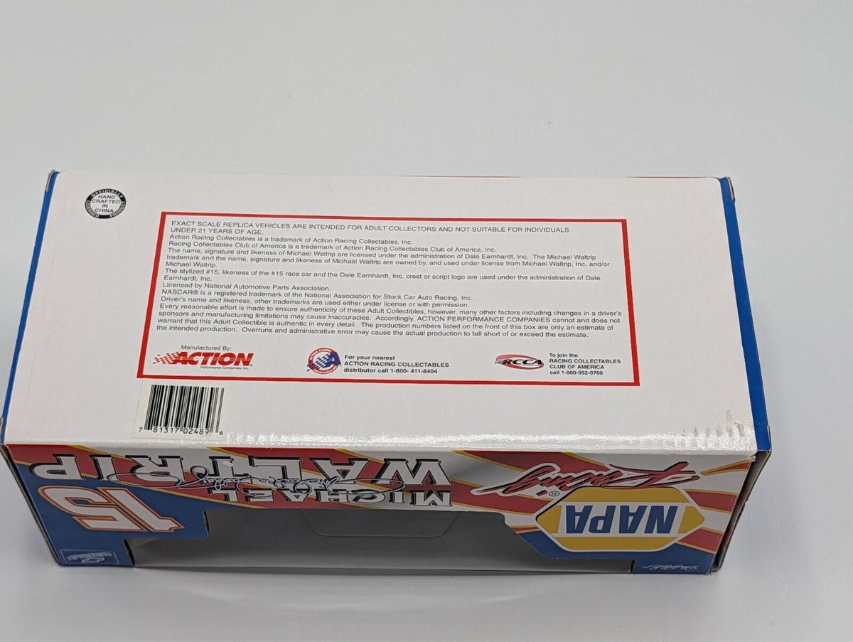 Michael Waltrip #15 NAPA Auto Parts Stars & Stripes 1:24 Action Diecast