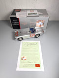 CMC 1:18 Mercedes-Benz 300 SLR 722 Signed Stirling Moss Mille Miglia  M-072 COA