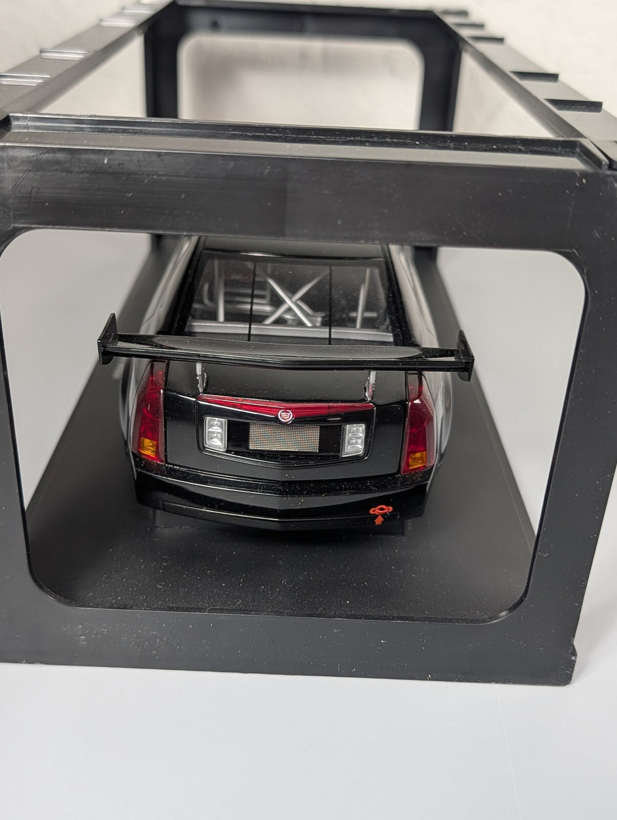 AutoArt 1:18 Cadillac CTS-V Race Car Plain Body Black Limited 3000 Diecast