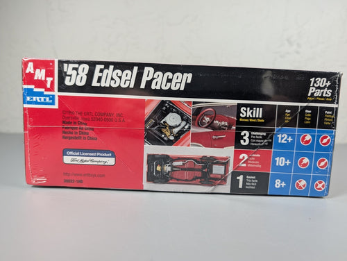 AMT ERTL 1958 Ford Edsel Pacer 1:25 Model Kit Sealed Unbuilt Vintage 130+ Pcs