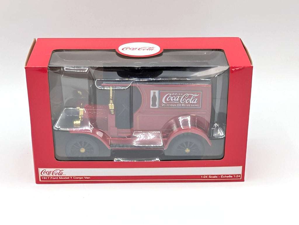 Motor City Classics 1/24 Coca-Cola 1917 Ford Model T Cargo Van Diecast 424197