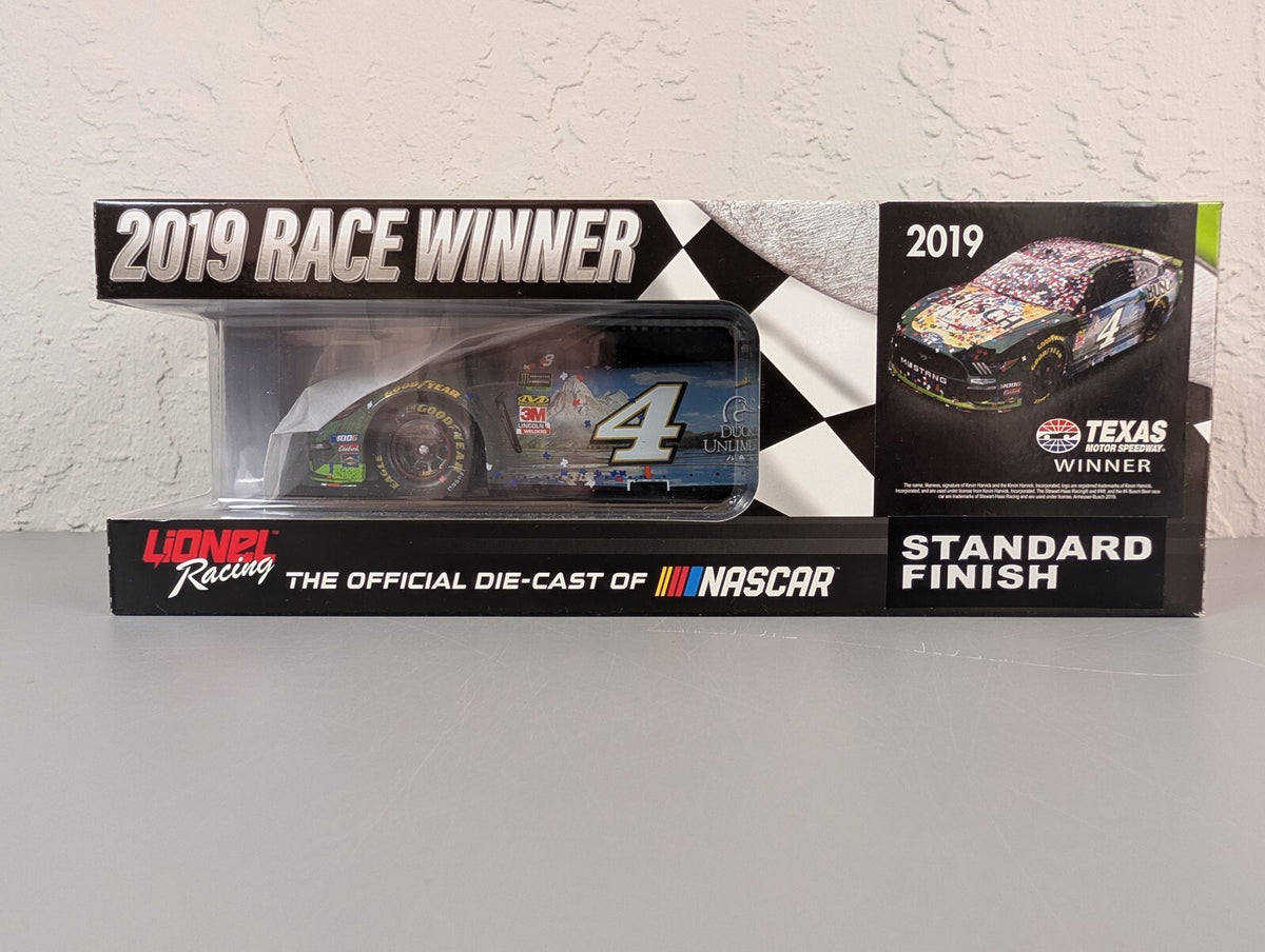 Kevin Harvick #4 Busch Beer Ducks Unlimited Texas Win 2019 Mustang DIN 182/648