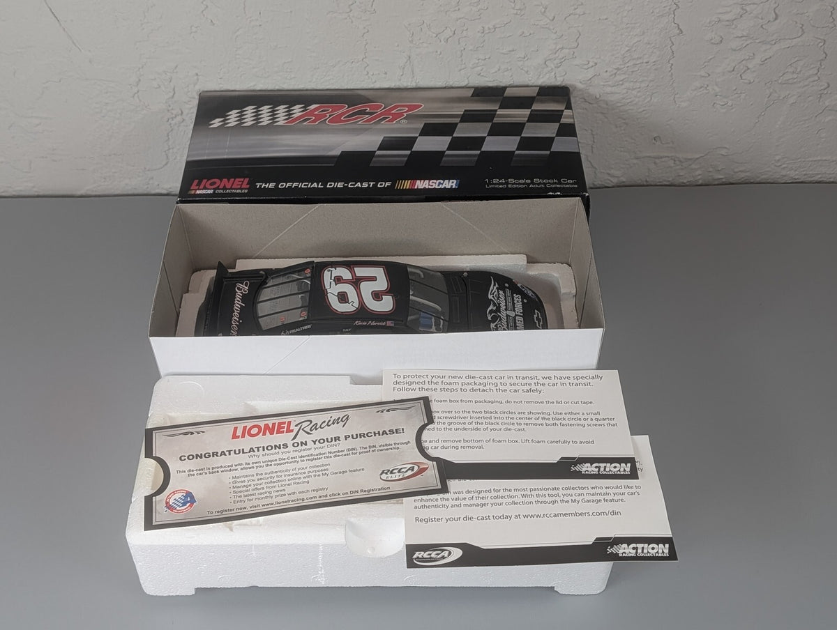 Kevin Harvick #29 Budweiser Military Tribute 2011 Impala 1:24 DIN 2884/3702