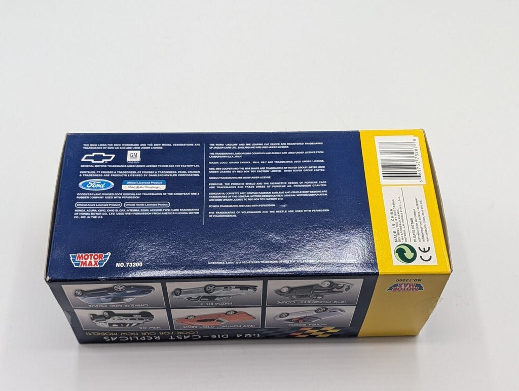 Motor Max 1958 Chevrolet Impala Convertible Light Blue 1:24 Die-Cast 73200