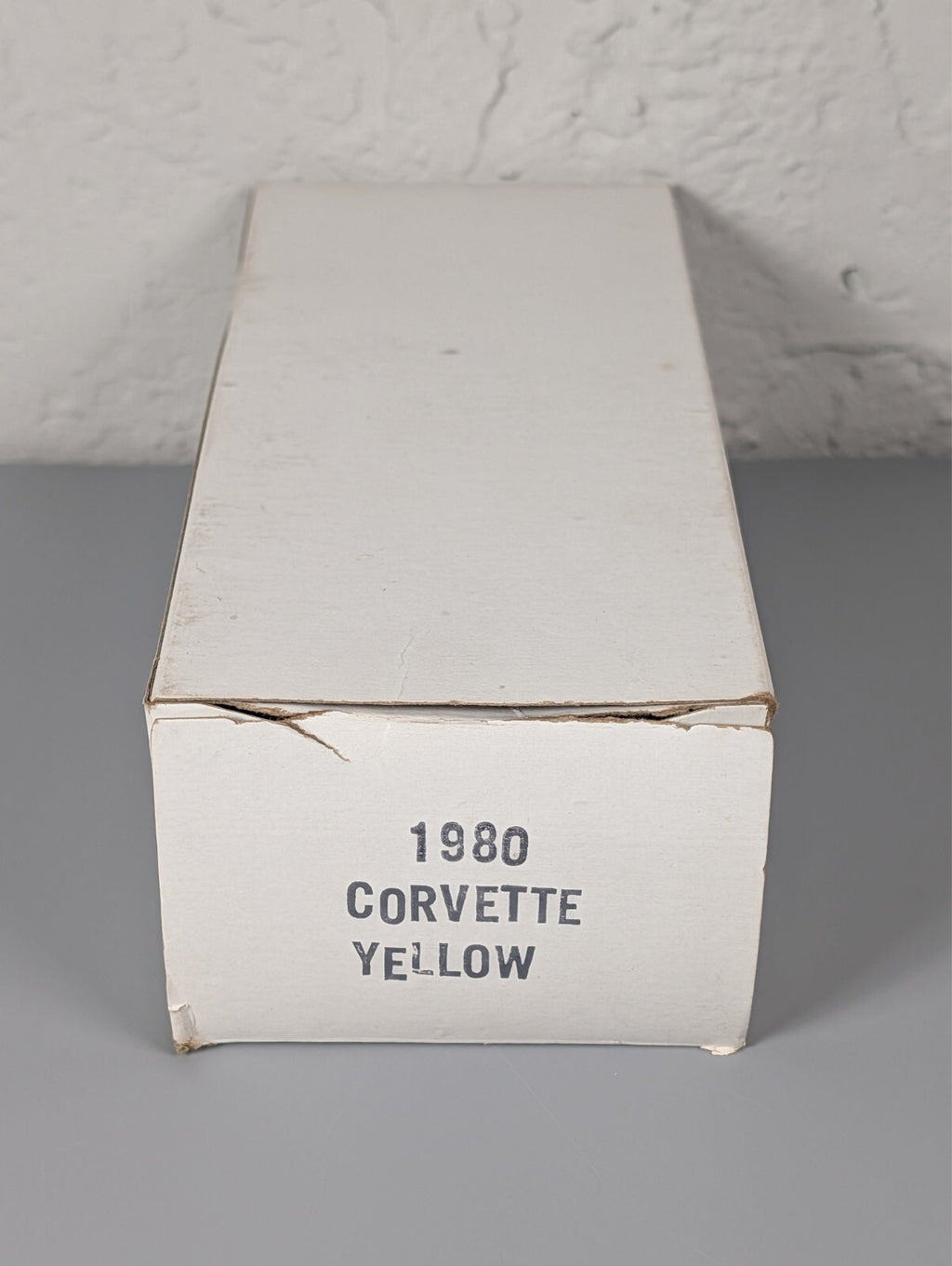 1980 Chevrolet Corvette AMT Dealer Promo Model 1:25 Yellow w/Box Mint