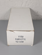 1980 Chevrolet Corvette AMT Dealer Promo Model 1:25 Yellow w/Box Mint