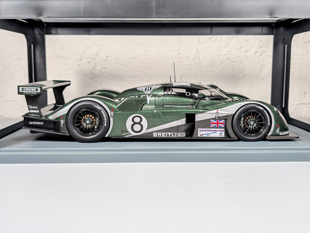 AutoArt 1:18 Bentley Speed 8 #8 Le Mans 2003 Blundell Brabham Herbert Diecast