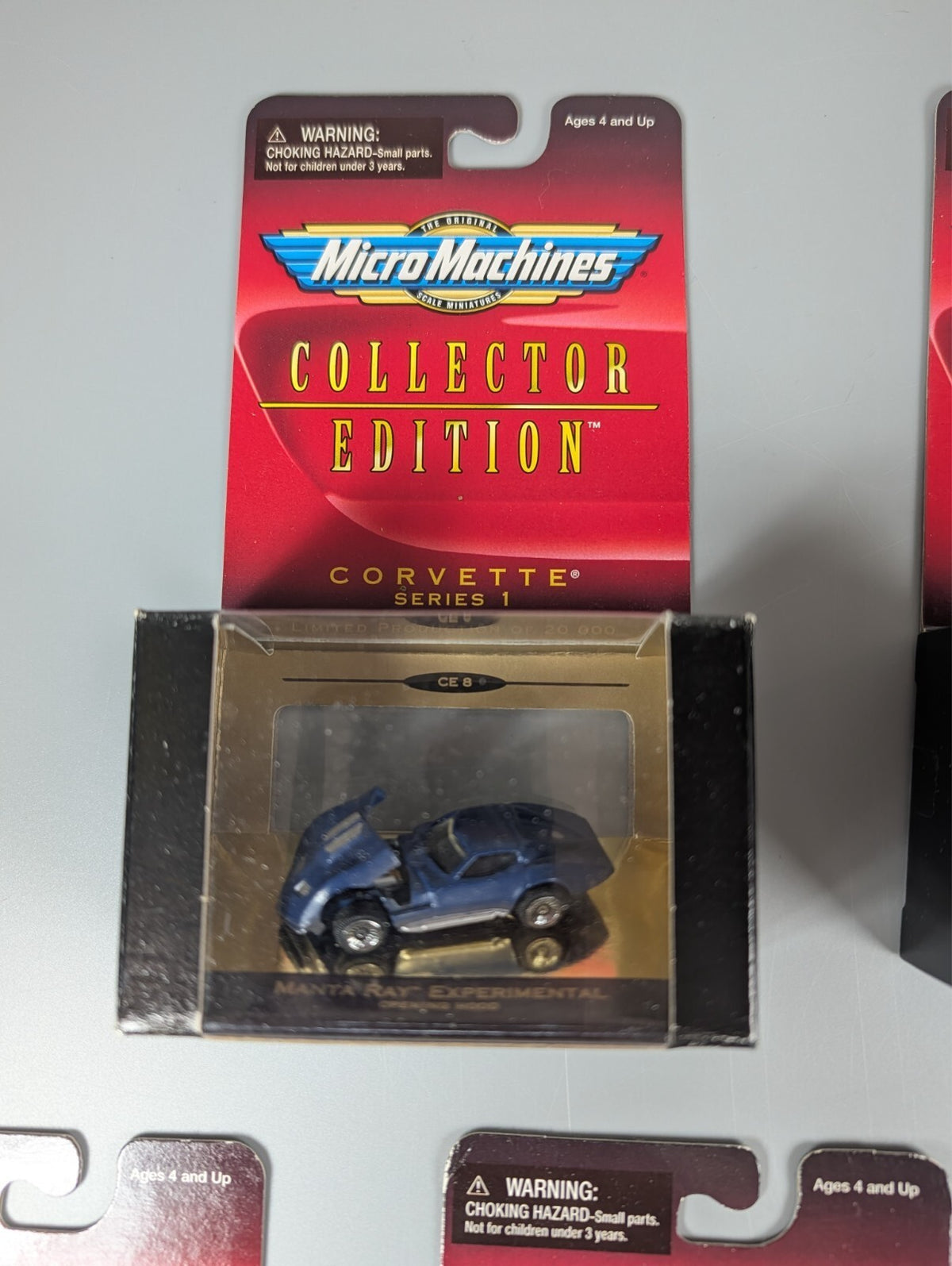 Micro Machines Corvette Collector Edition Lot of 5 Galoob 1998 CE3 CE7 CE8 CE11