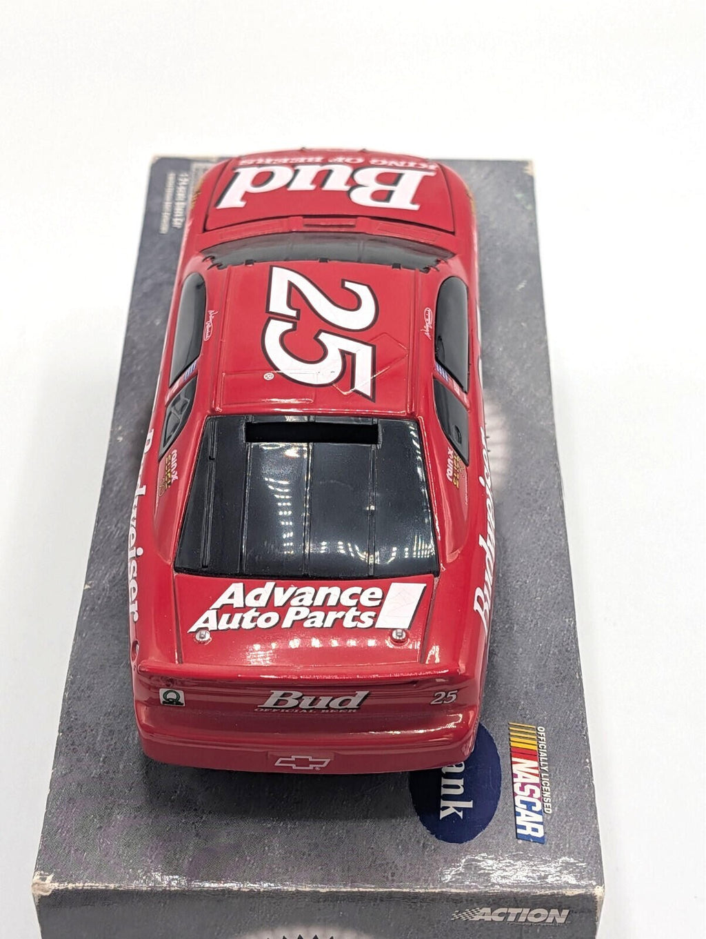 Action Wally Dallenbach #25 Budweiser 1999 Monte Carlo 1/24 Mac Tools Bank