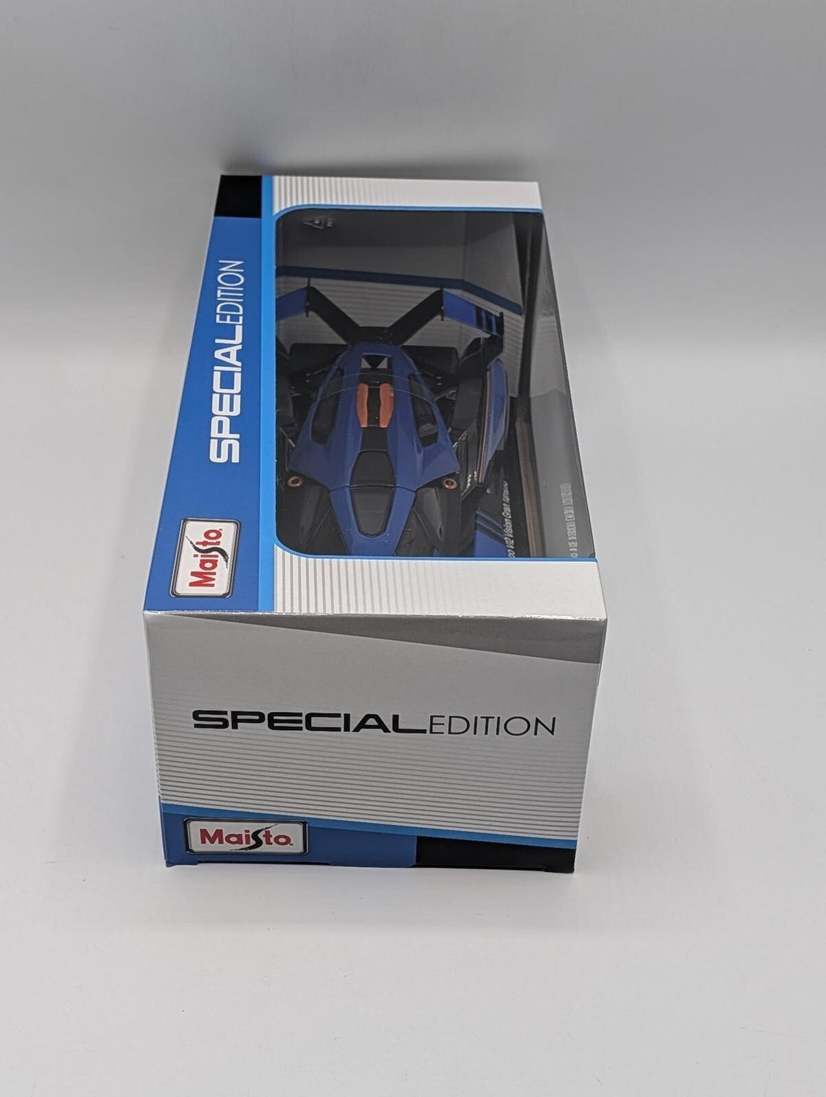 Maisto 1/18 Lamborghini Lambo V12 Vision Gran Turismo Blue Diecast Car 31454 New