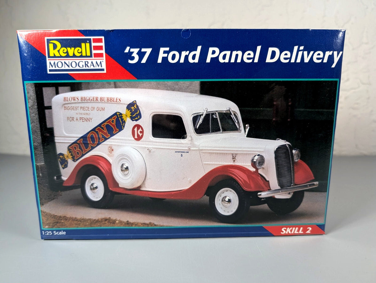 Revell Monogram 37 Ford Panel Delivery Blony Gum Model Kit 85-7628 1/25 New
