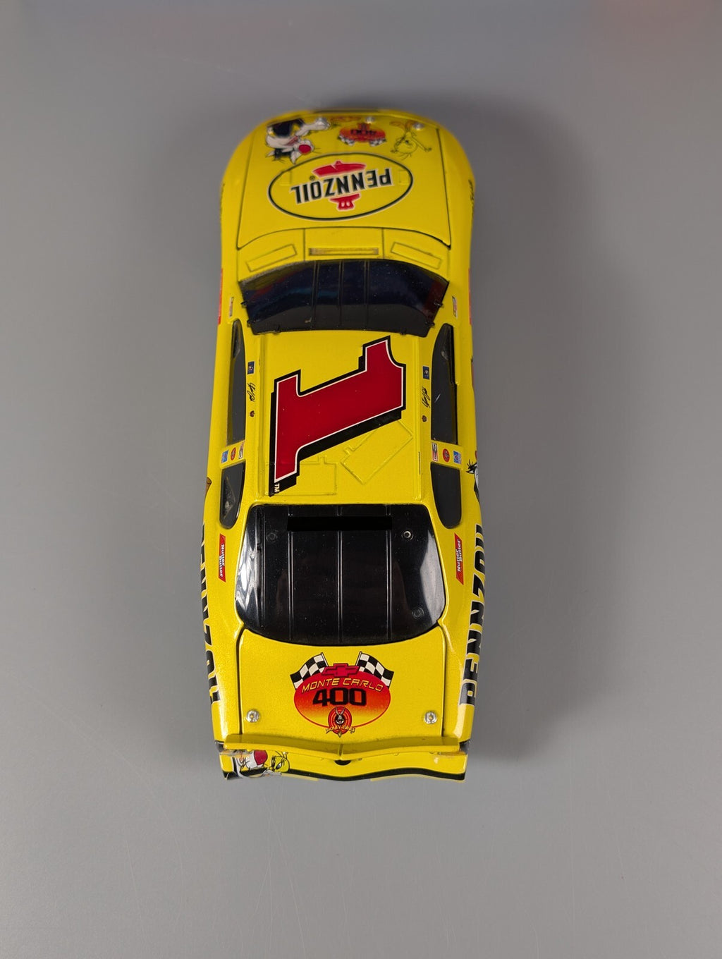 Steve Park #1 Pennzoil Looney Tunes 2001 Monte Carlo Action 1:24 Bank 1 of 1,908