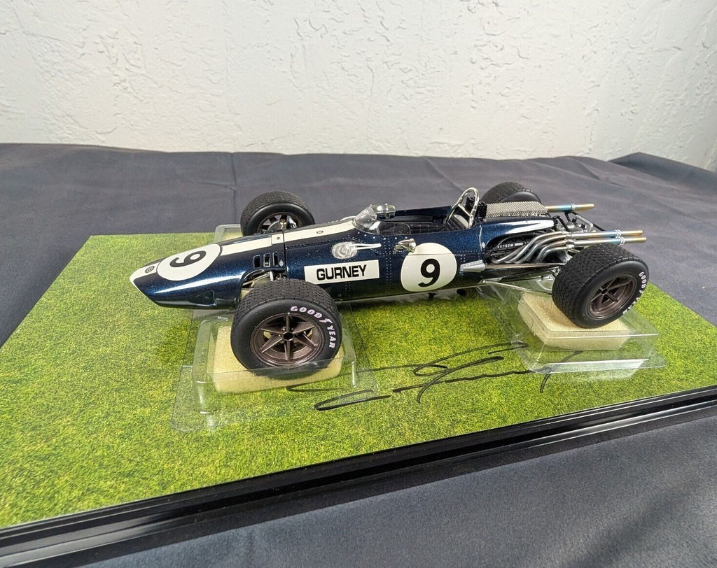 Carousel 1 AAR Eagle Weslake 1967 Nurburgring Dan Gurney Signed 1:18 LE 504 COA