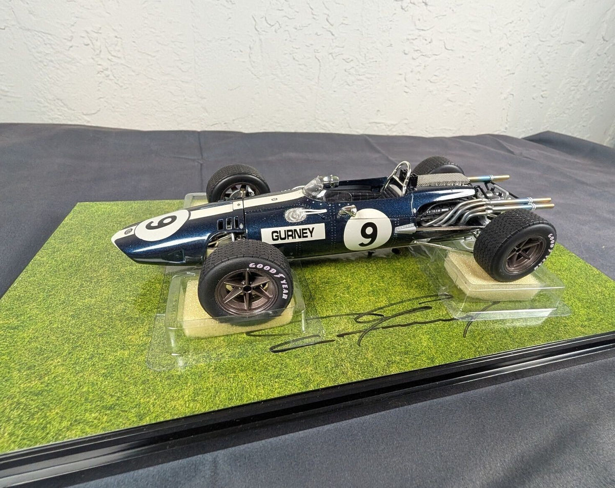Carousel 1 AAR Eagle Weslake 1967 Nurburgring Dan Gurney Signed 1:18 LE 504 COA