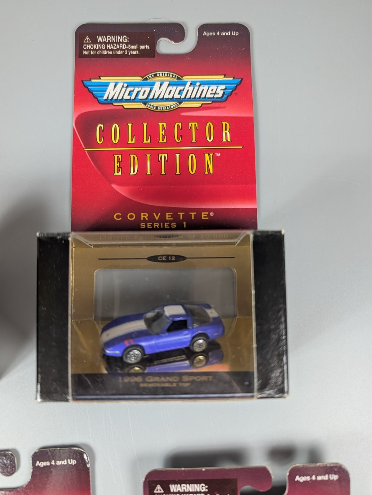 Micro Machines Corvette Collector Edition Lot of 5 Galoob 1998 CE3 CE7 CE8 CE11