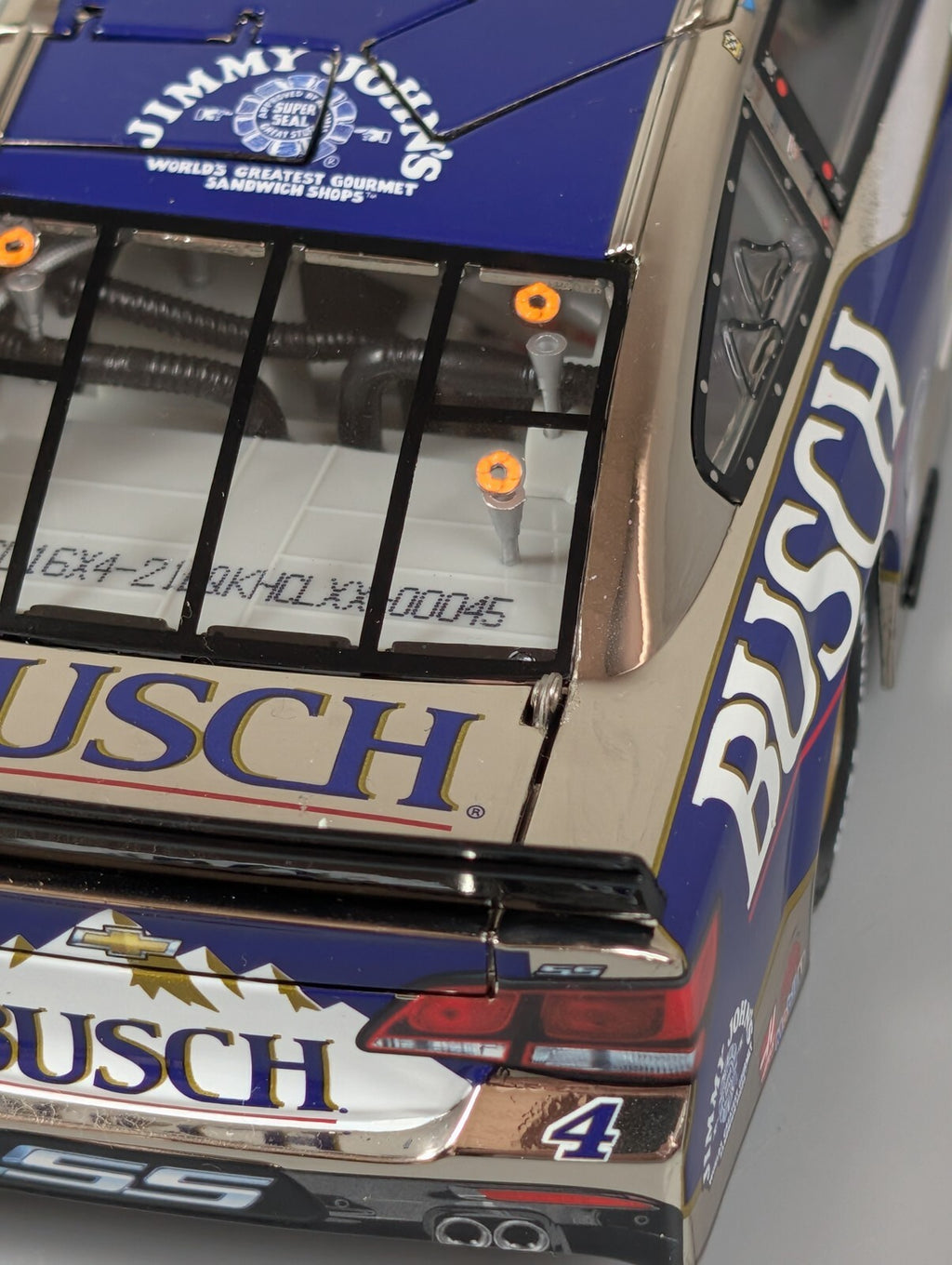 Kevin Harvick #4 Busch Darlington 2016 Chevy SS Color Chrome 1:24 DIN 45/96