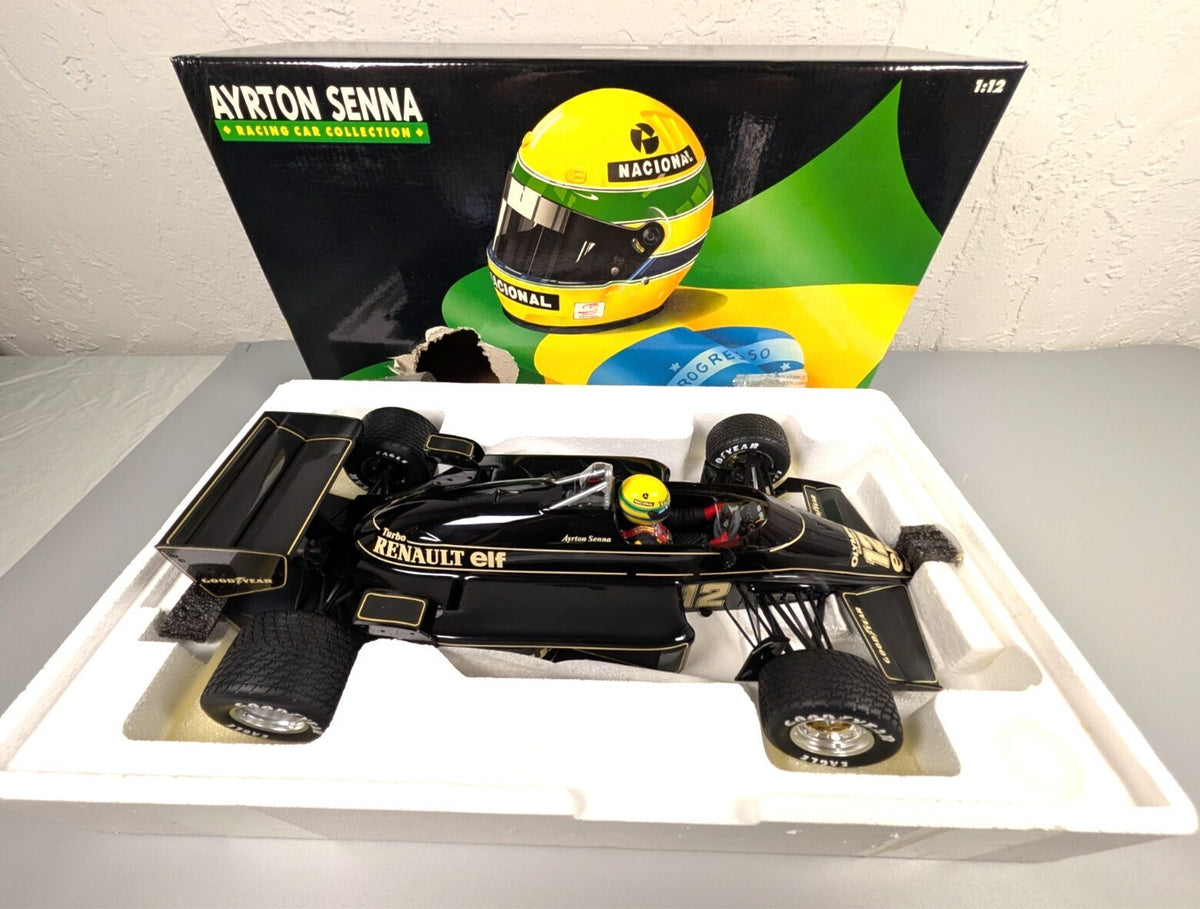 Minichamps 1:12 Lotus Renault 97T Senna 1985 Portugal Win #12 Diecast 540851292